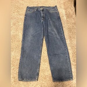 Levis 550 Relaxed Men's Jeans 42x32 Medium Wash Blue Denim